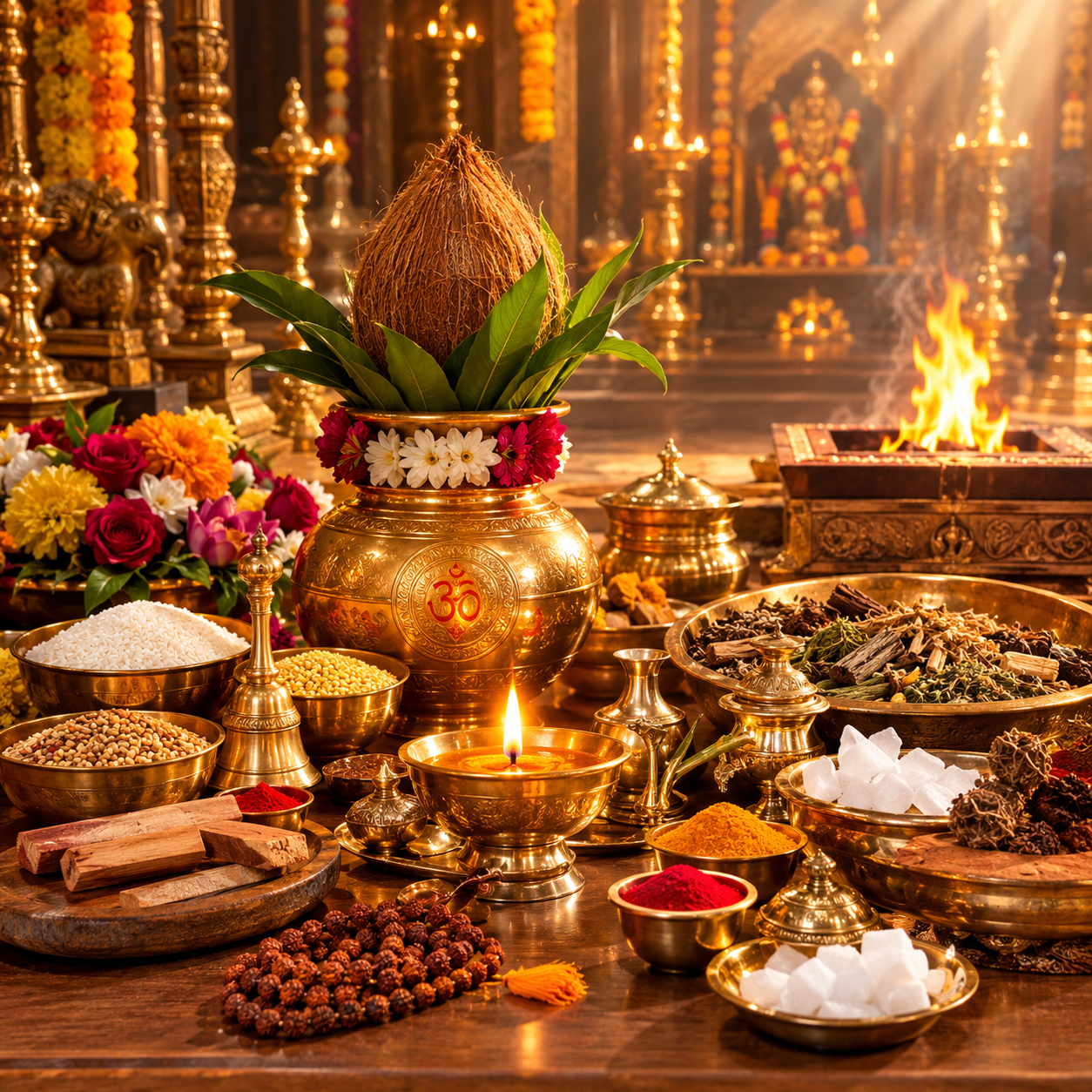पूजन एवं हवन सामग्री