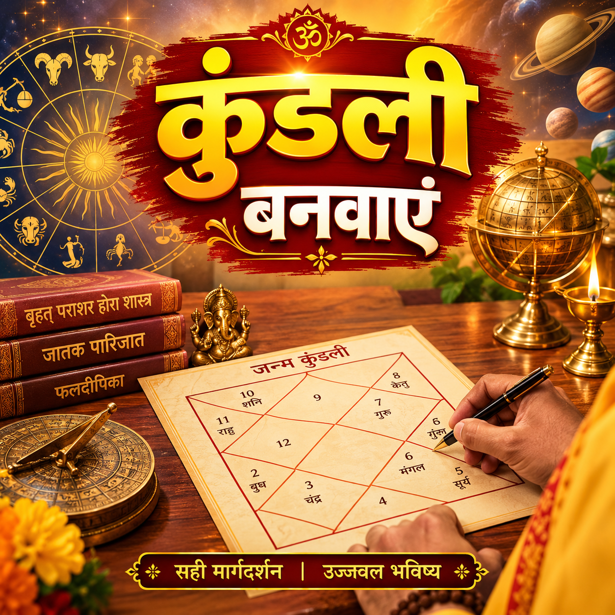 कुण्डली बनवाएं