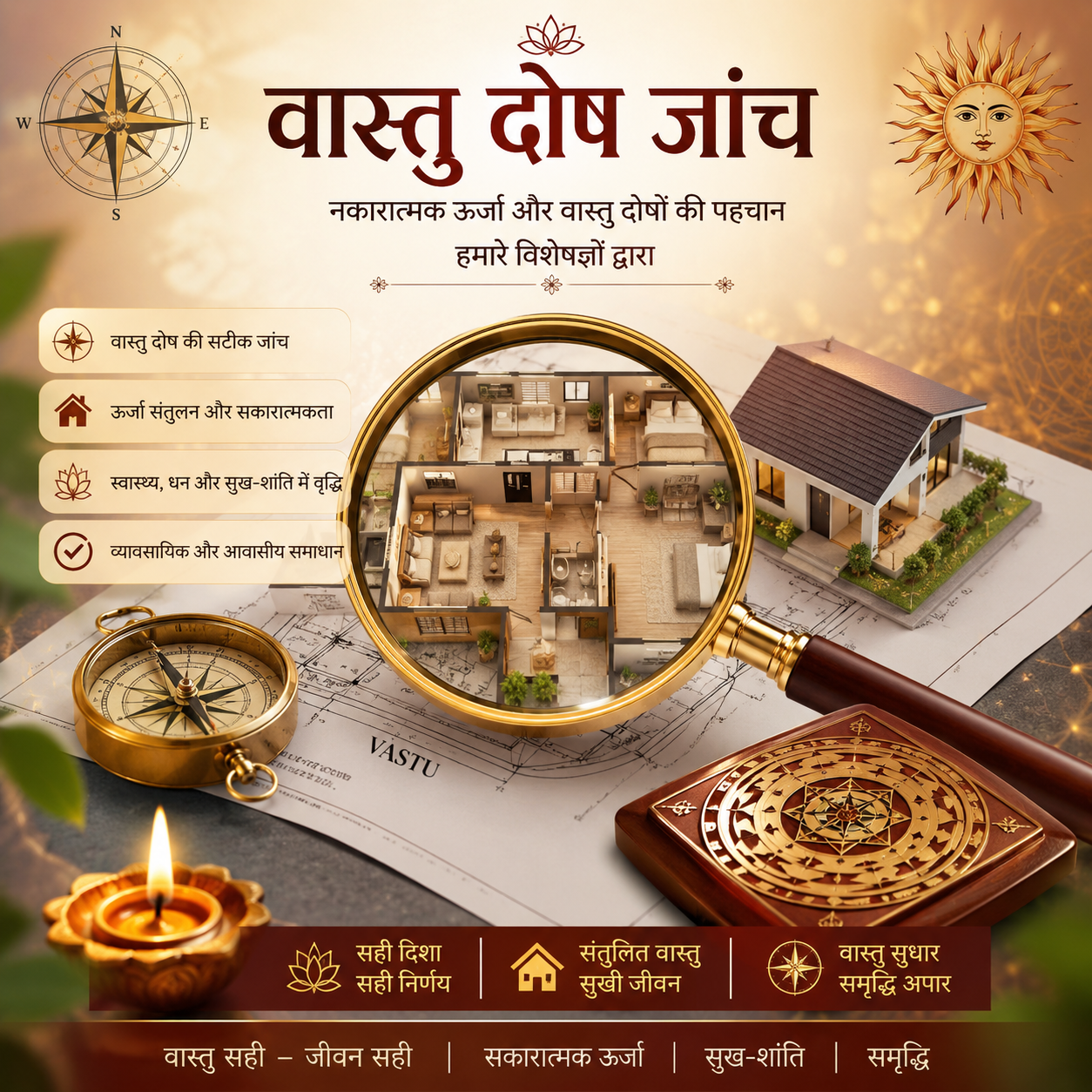 वास्तु दोष जांच