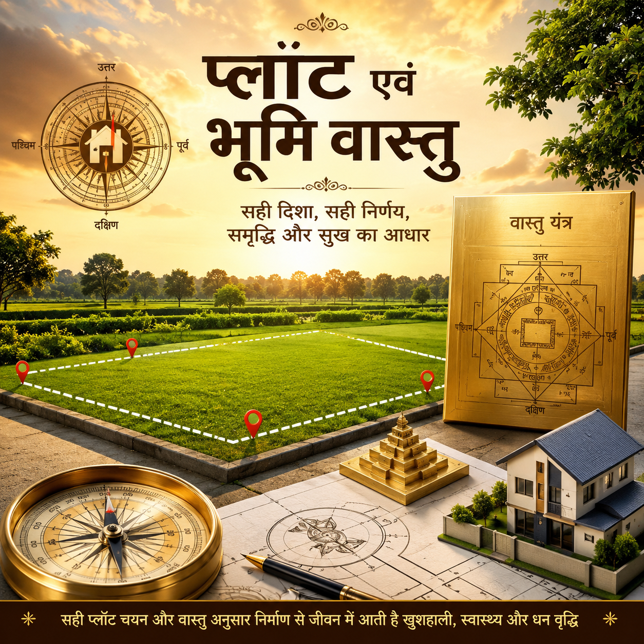 प्लॉट एवं भूमि वास्तु